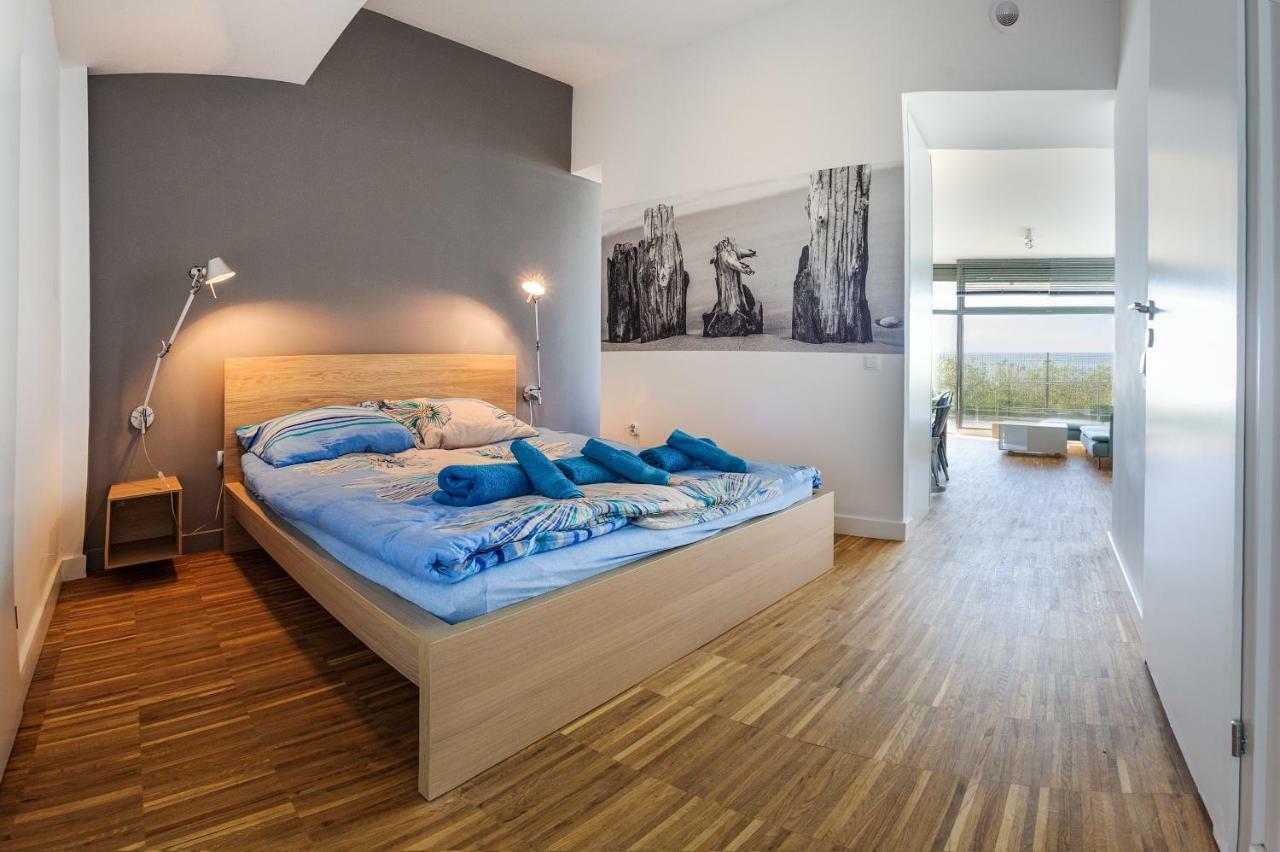 Apartament Blue I Grey Na Klifie Ustronie Morskie Bagian luar foto